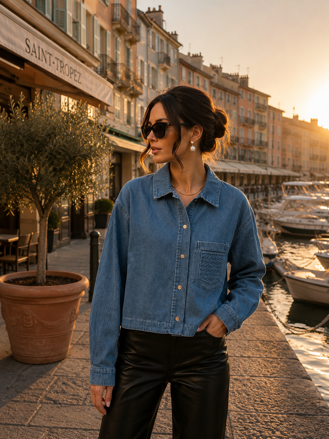 Chemise en jean « Saint-Tropez » 💙