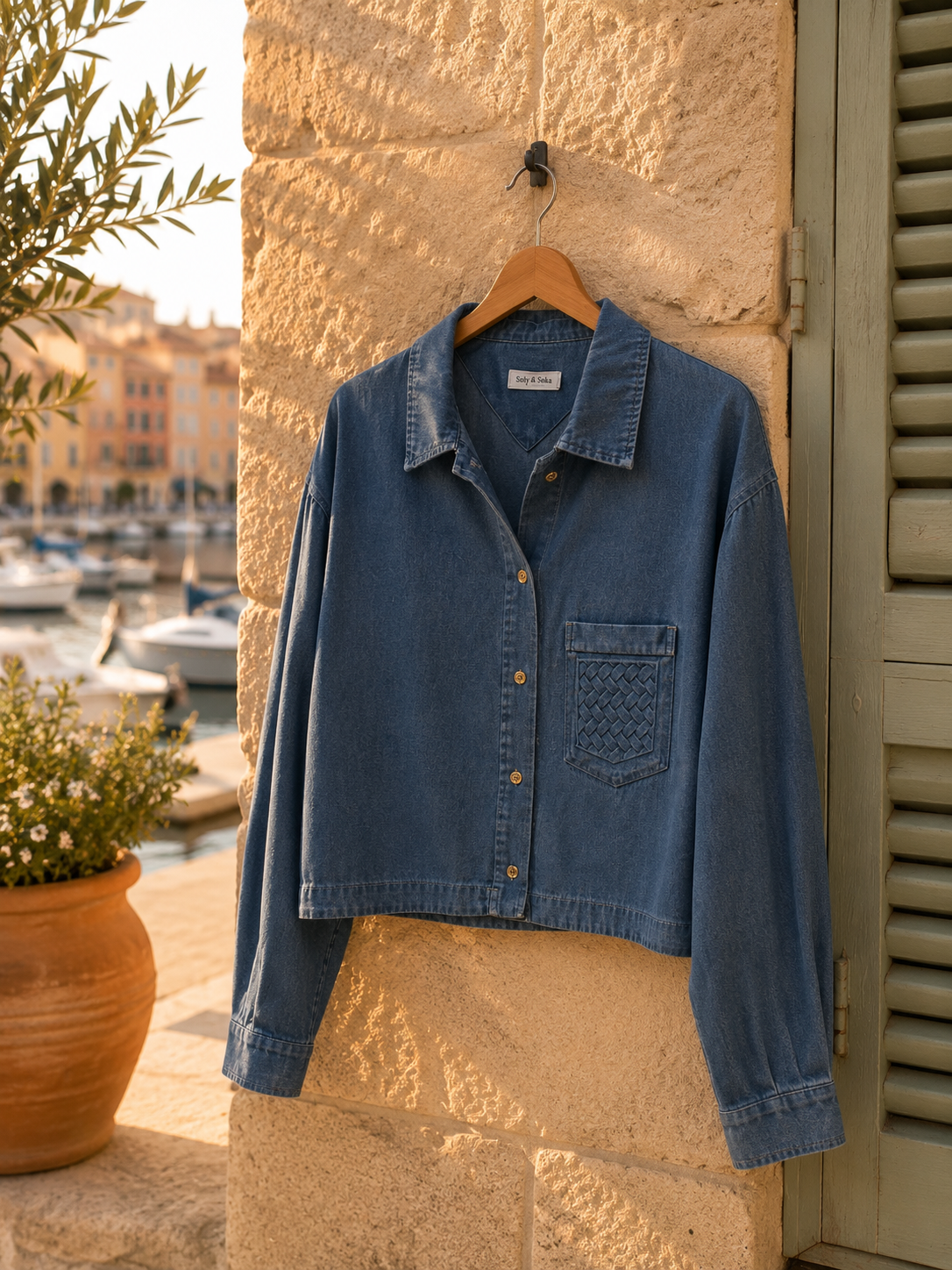 Chemise en jean « Saint-Tropez » 💙