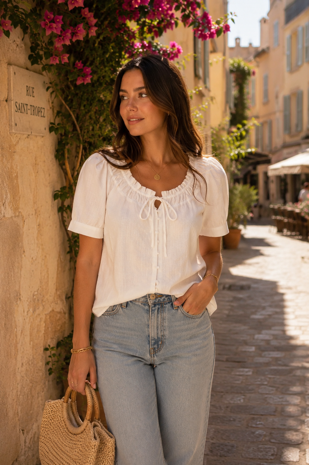 « Blouse blanche Romy » 🤍